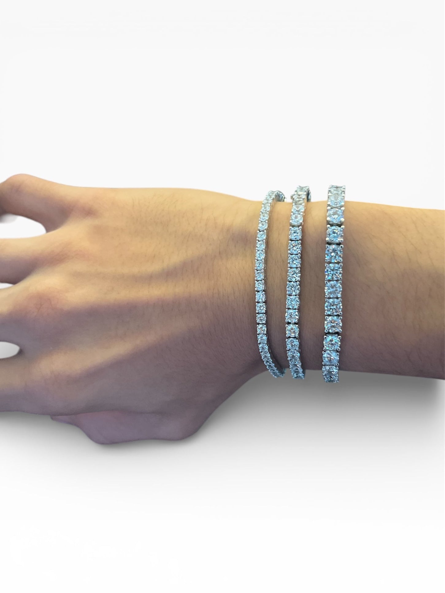 Tennis Bracelet In Silver